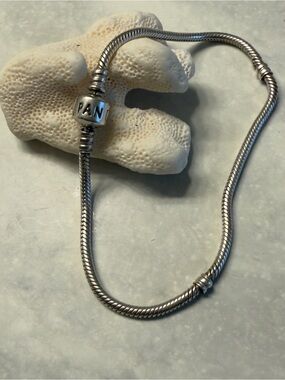 Pandora Silver Snake Chain Bracelet - Silver